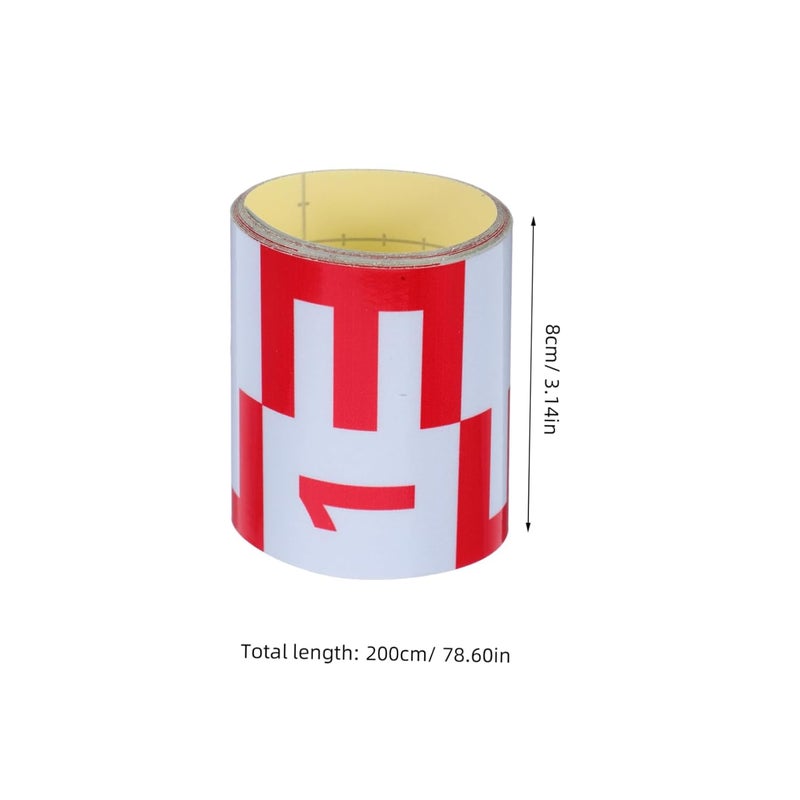 Self Adhesive Water Level Gauge Reflective Tape For Aquarium Tank Underwater Measurement Tool - Image 2